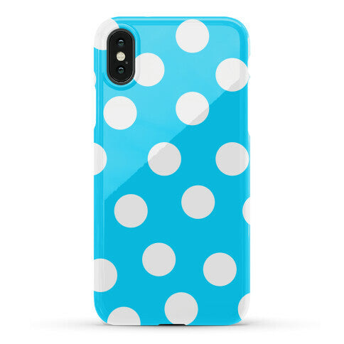Blue Polka Dot Case Phone Case